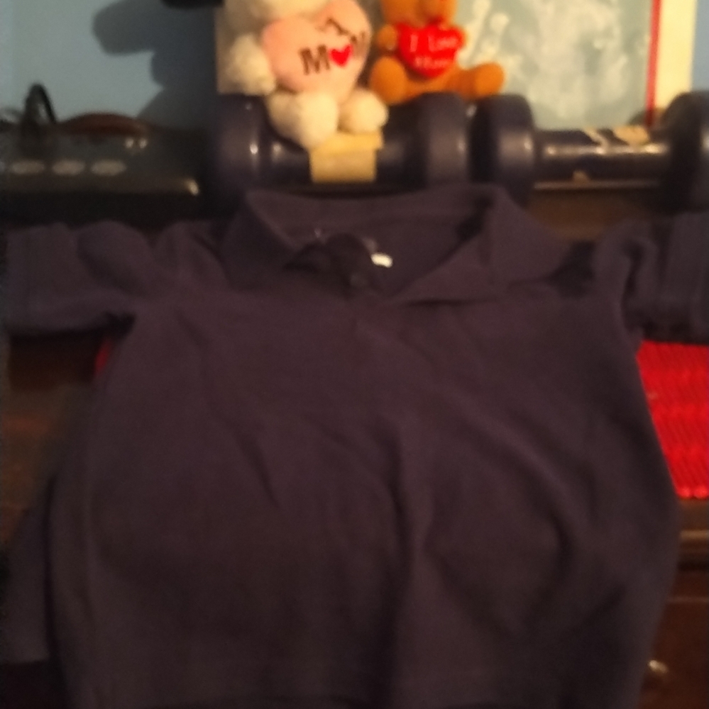 2 School uniform short sleeve shirts